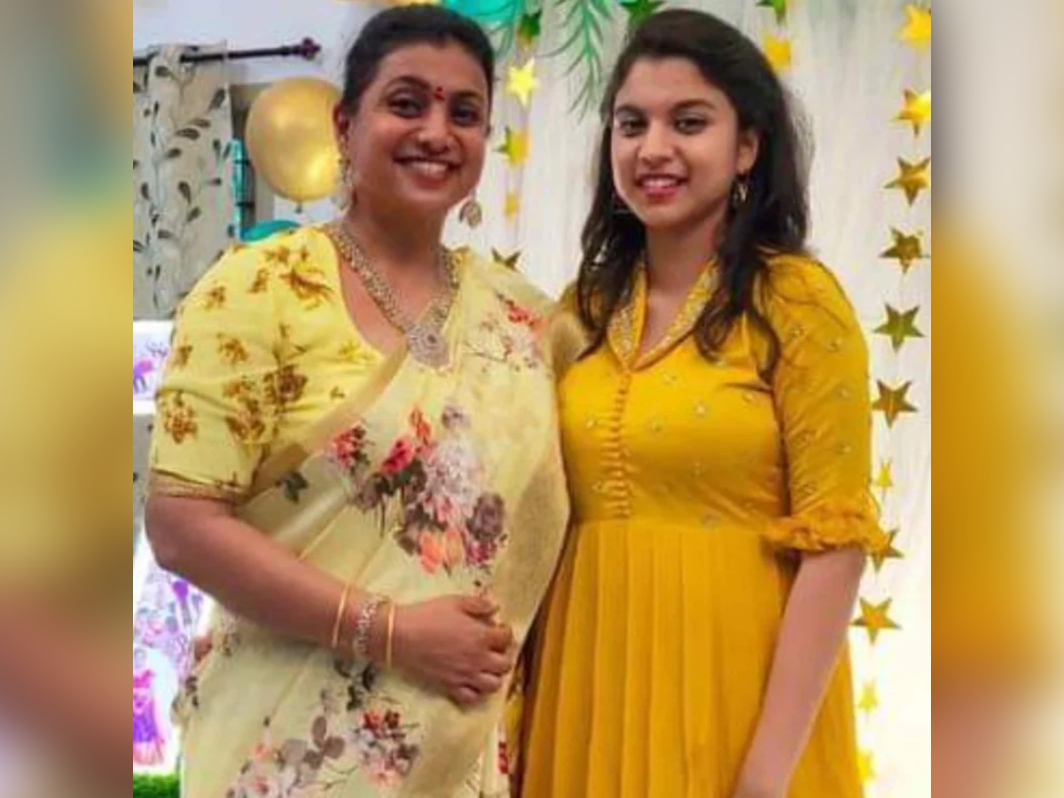 Actress roja react on her daughter's entry