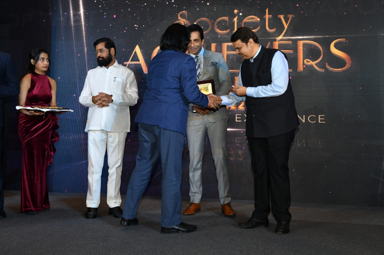 Jai Yalamanchili and Sonu Sood at Society Achiever’s Award – Ublood Photos