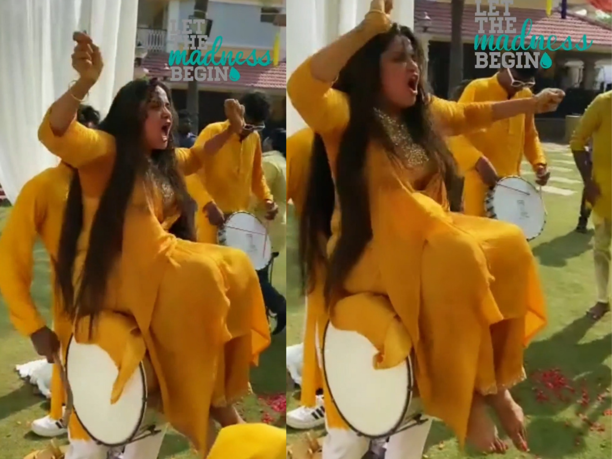 Actress pragathi mass dance goes viral