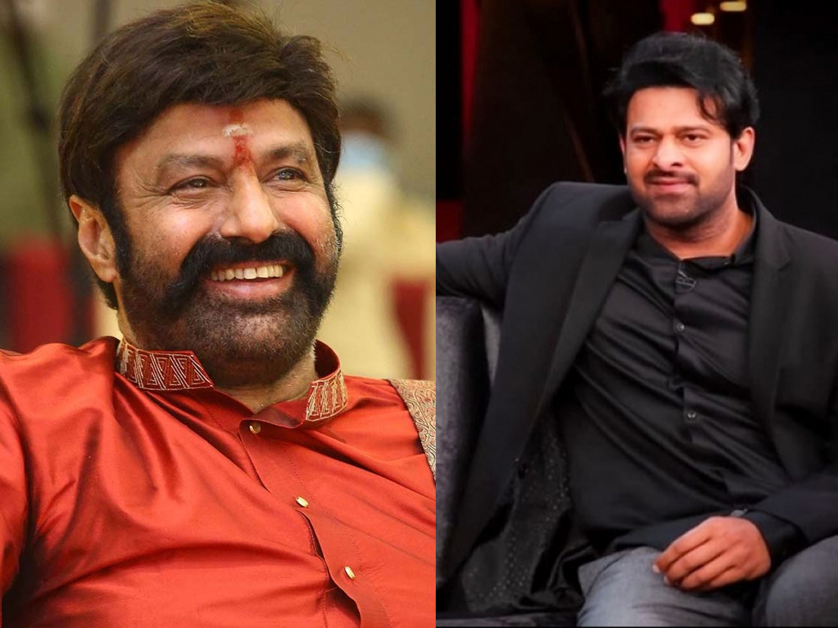 Balayya - Prabhas Unstoppable episode as a New Year gift