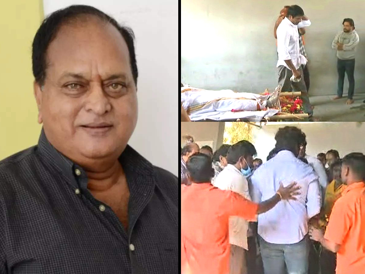 Chalapathy Rao's funeral is over