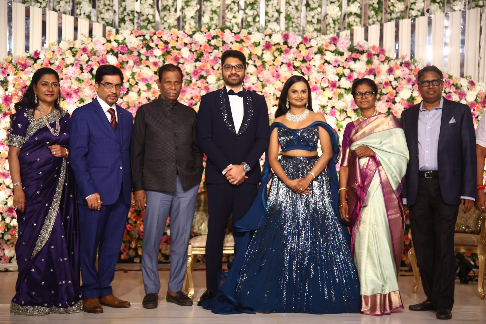Director Gunasekhar’s Daughter Neelima Guna & Ravi Prakhya Wedding Reception
