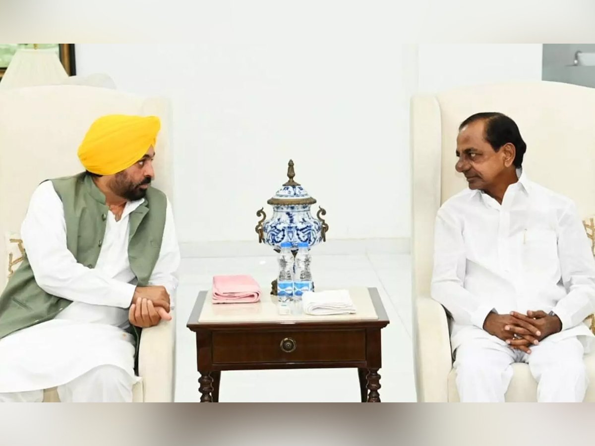 Punjab CM met with CM KCR