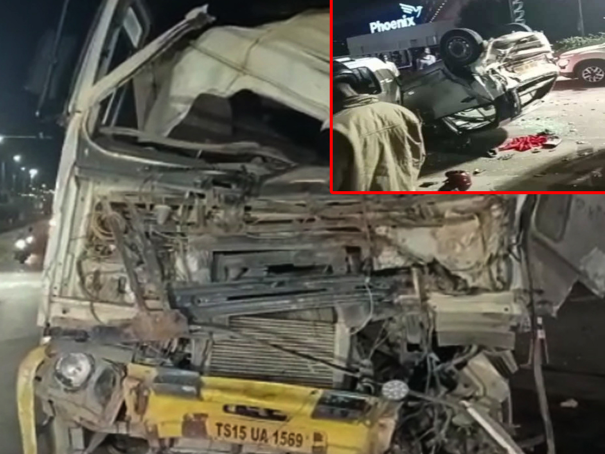 Tipper accident in Gachibowli: One dead