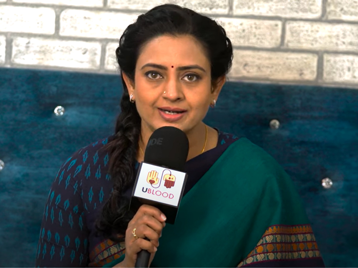 actress indraja comments on UBlood App