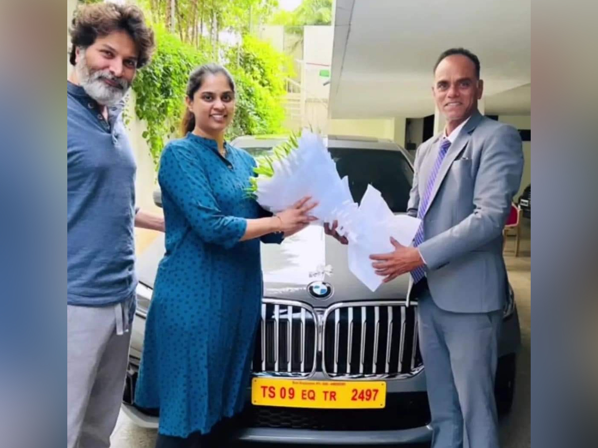 director trivikram gifted car to his wife