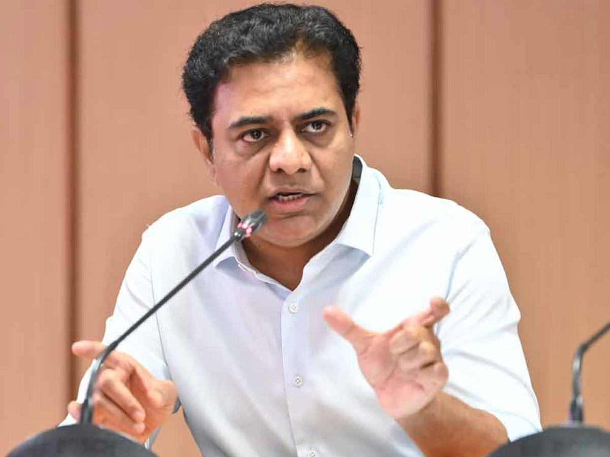 ktr discuss with ministers and mla's on new sectretariat