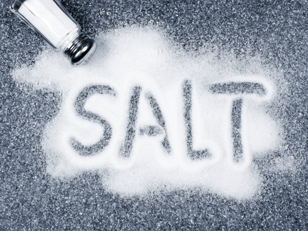 Threaten with salt