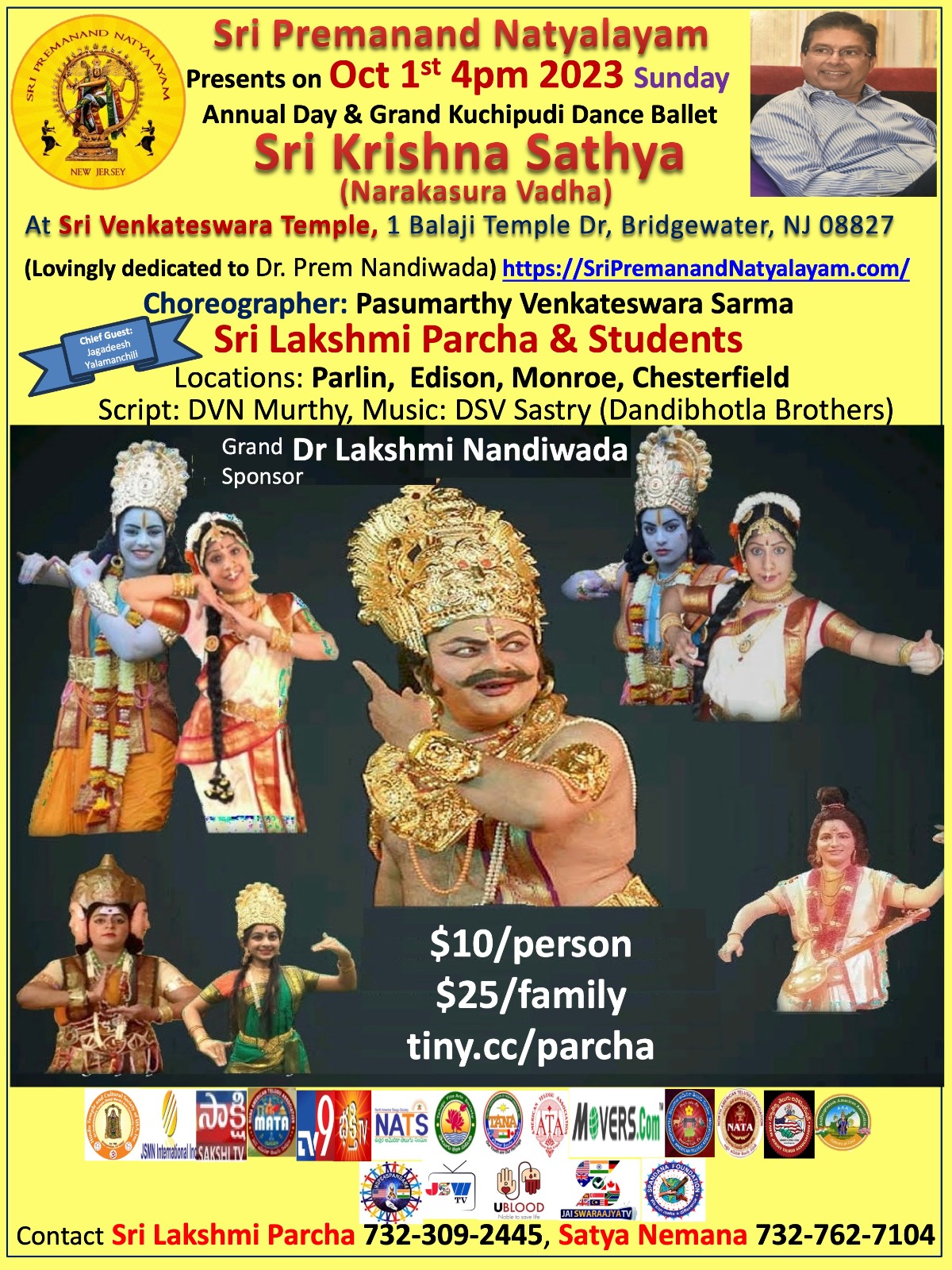 NRI's 'Sri Krishna Satya' dance performance in America