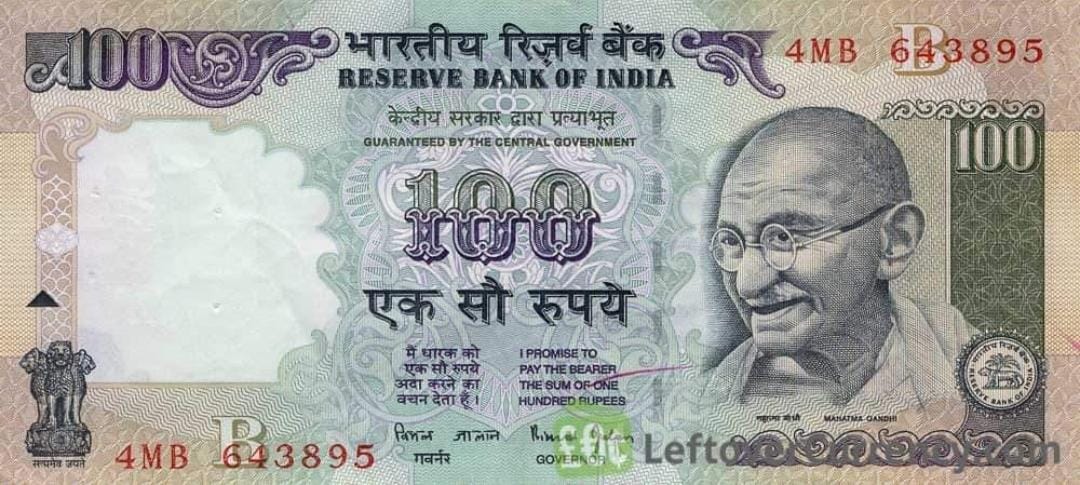 100 Rupees Notes