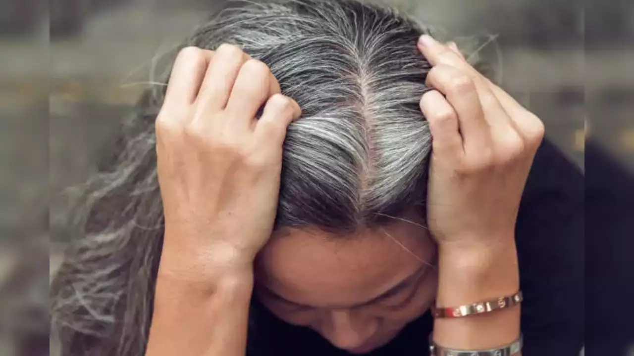 Does graying hair also lead to illness?