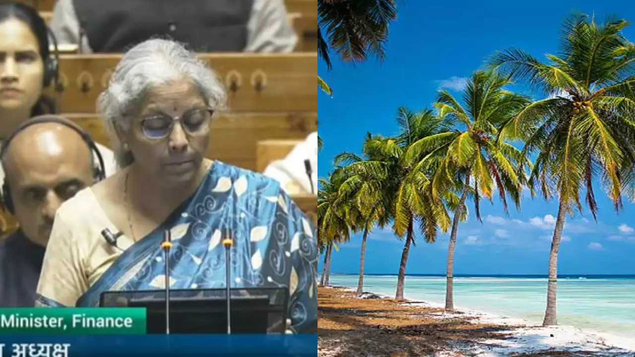 Allocation of budget to develop Lakshadweep